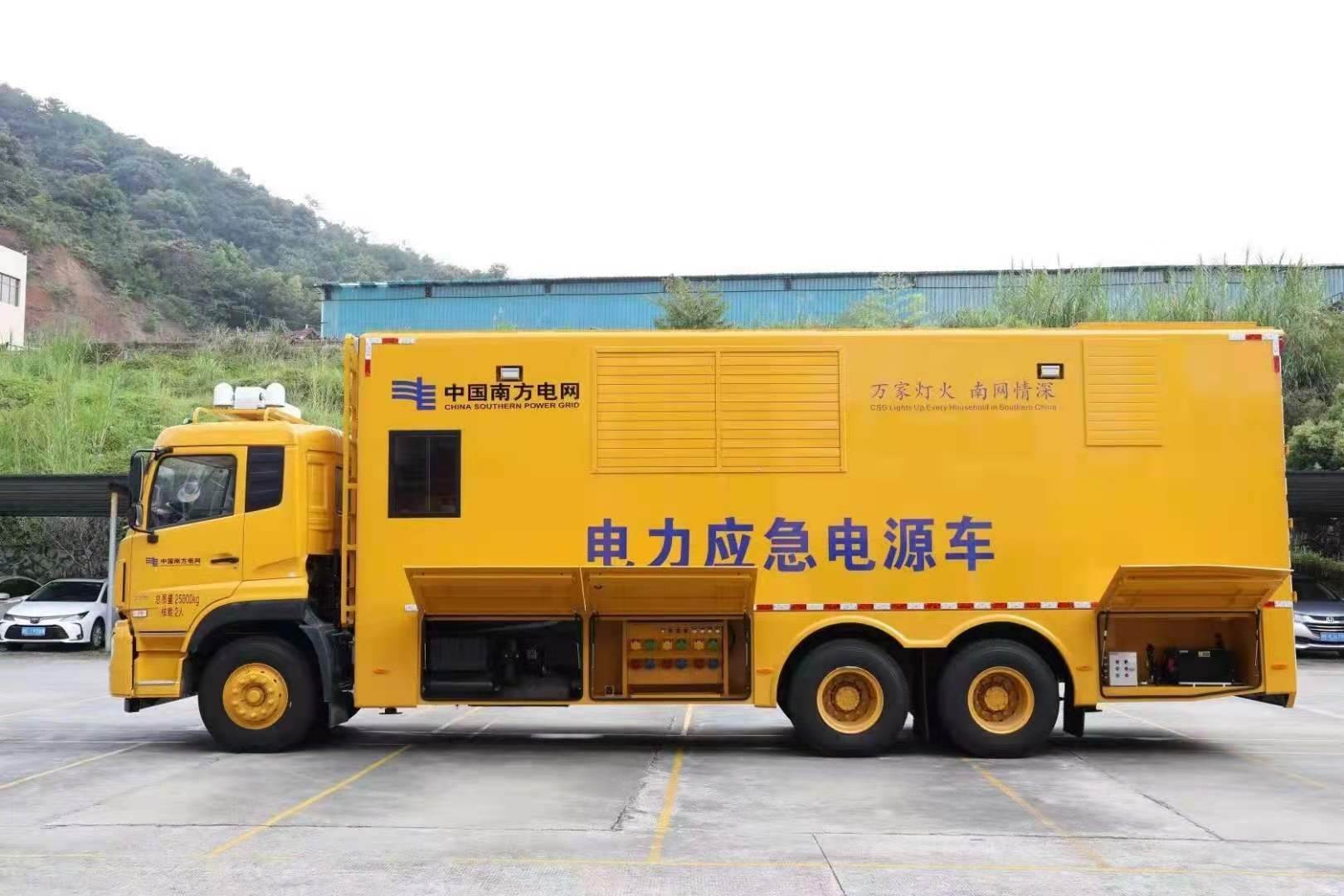 白沙安康大型柴油发电机发电车UPS电源出租租赁
